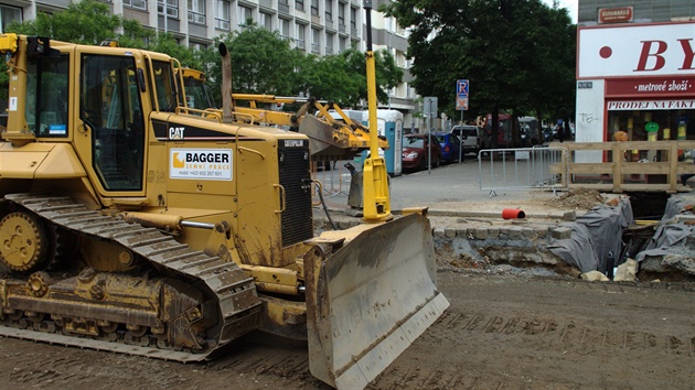 Oprava ulice Komunard�