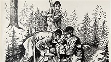 Tato smy�lená kresba �místa �inu� vy�la v roce 1899 v jedné berlínské...