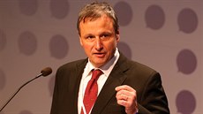 Kandidát na místop�edsedu hnutí ANO Martin Komárek na sn�mu v Praze (28. února...