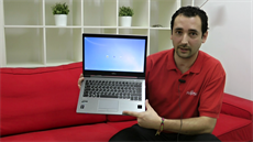 Nový ultrabook Lifebook U745 nám pedstavil produktový manaer Fujitsu, Samy A....