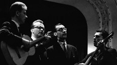 První dochovaný snímek Spirituál kvintetu z roku 1961