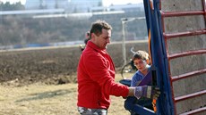 Úklid brnnského stadionu za Luánkami