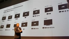 Kompletní nabídka televizor Panasonic. Pevládají modely se 4K.