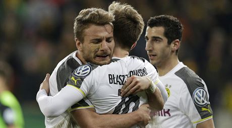 Gólová radost hrá Dortmundu v Nmeckém poháru