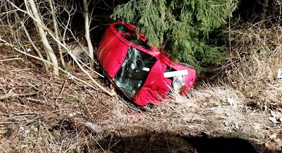 Tragická dopravní nehoda mezi moravskými obcemi árovice a Drahany (4. bezna...