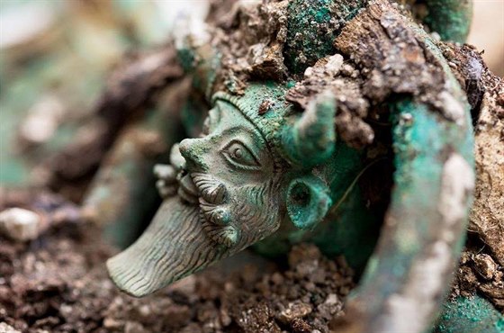Francouztí archeologové odkryli hrob keltského lechtice. Nejdleitjím...