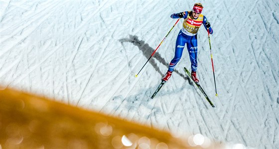 Biatlonistka Gabriela Soukalová pi tréninku ped startem biatlonového MS v...