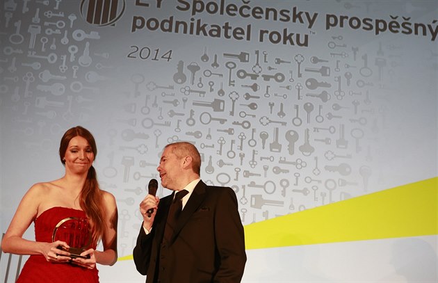 Ocenění Společensky prospěšný podnikatel roku obdržela Tereza Jurečková ze...