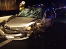 Pi nehod dvou aut mezi Karvinou a eským Tínem se zranili tyi lidé (7....