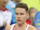 Pavel Maslák v rozbhu na 400 metr.