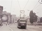 Historické snímky tramvají mohou lidé vidt na nové výstav v Technickém muzeu...