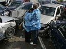 2008: David W. erný, Hromadná havárie na dálnici D1, 20.bezna 2008
