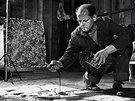 Jackson Pollock a jeho ateliér