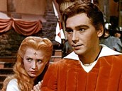 Marie Kyselková a Josef Zíma v pohádce Princezna se zlatou hvězdou (1959)....