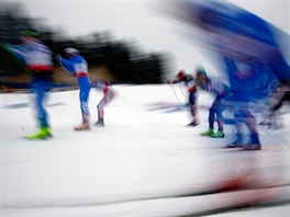 V POHYBU. Pole závodník na padesátce klasicky se kolem fotografa jenom mihlo,