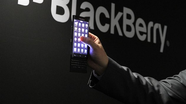 Tajemn koncept BlackBerry ukzan v Barcelon na veletrhu MWC