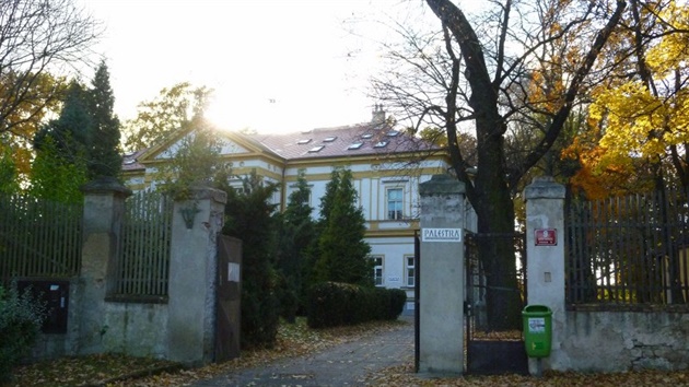 Vstup do parku v Hostavicích