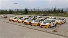 Bratislavské taxi v barvách Veejné bezpenosti.