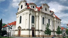 Kostel sv. Markéty v areálu klátera v Bevnov patí k nejcennjím stavbám...