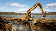 Revitalizace Brn�nské p�ehrady potrvá do léta (3. b�ezna 2015).