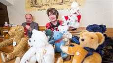 Drahomíra Venclíková sbírá ply�ové medv�dy z celého sv�ta.