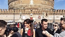 Leo Mare nedvno zveejnil fotku, na n je v m s Petrou Faltnovou