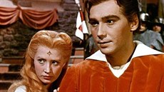 Marie Kyselková a Josef Zíma v pohádce Princezna se zlatou hvězdou (1959)....