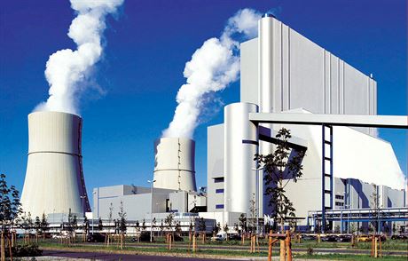 Uhelná elektrárna Schwarze Pumpe v Nmecku.