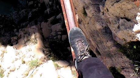 panlsko, El Chorro, stezka Caminito del Rey - ped rekonstrukc