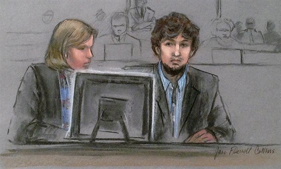 Džochar Carnajev si u soudu vyslechl emotivní výpovědi svědků.
