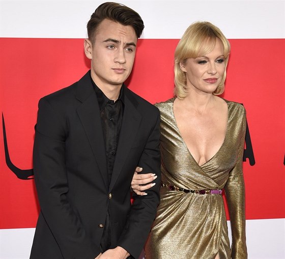 Pamela Andersonová a její syn Brandon Thomas Lee