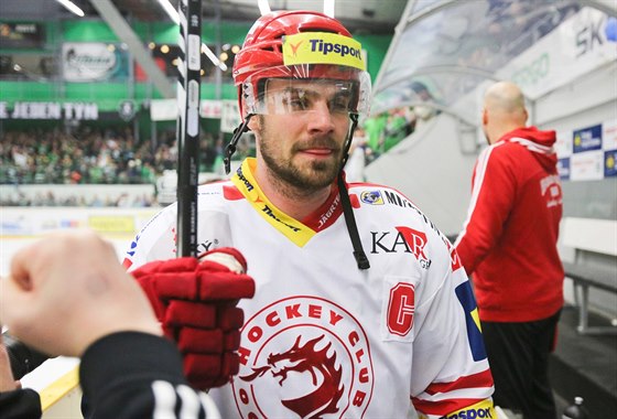 Rostislav Klesla, kapitán tineckých hokejist