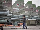 V Stavropolské oblasti zaaly manévry ruského letectva (12. bezna 2015)