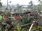 Následky cyklónu Pam na Vanuatu (14. bezna 2015)