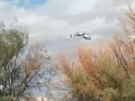 Sráka vrtulník v Argentin