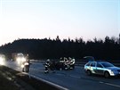 Tragická dopravní nehoda na 50. kilometru dálnice D1, kdy kamion narazil do...