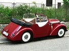 Jawa Minor kabriolet, model 1939, s instalovanými nástavci s boními okny na...