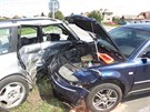 Pi tragick dopravn nehod u obce Zmrsk utrpla reportrka jako...