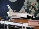 Model amerického raketoplánu STS na kosmické výstav Gateway to Space.