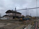 Modernizace elezniní trati u nádraí Praha-Hostiva