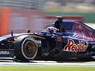 Max Verstappen z Toro Rosso bhem trénink na Velkou cenu Austrálie