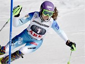 rka Strachov si ve slalomu Svtovho pohru v Aare dojela pro tet msto.