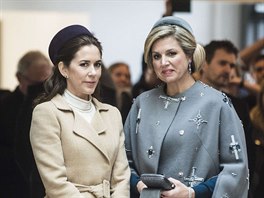 Dánská korunní princezna Mary a nizozemská královna Máxima (Koda, 17. bezna...