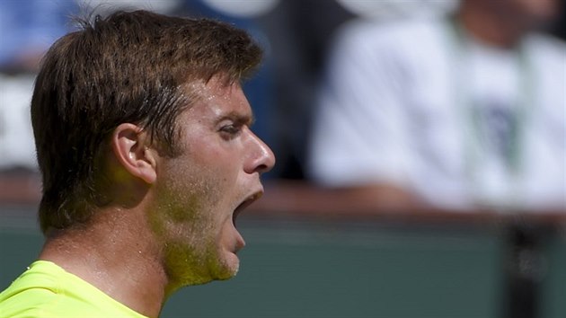 Ryan Harrison na turnaji v Indian Wells