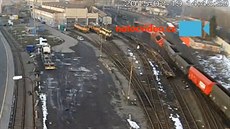 V Paskově vykolejil nákladní vlak