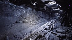 T�ba na Darkov� je provád�na z porub� vybavených mechanizovanou posuvnou...