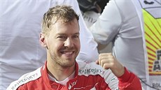 Kimi Räikkönen s vozem Ferrari pro sezonu 2015.