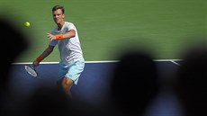 Tomá� Berdych na turnaji v Indian Wells