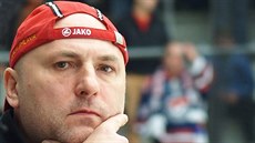 Kouč jihlavských hokejistů Petr Vlk