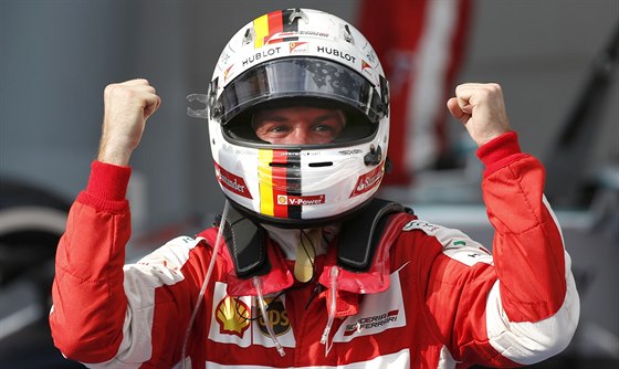 Sebastian Vettel po triumfu v Malajsii záil tstím.